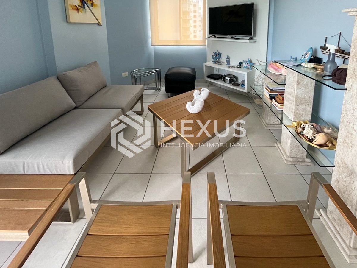 Foto 4 de Apartamento frente mar com varanda e lazer na Praia das Asturias, Guaruja