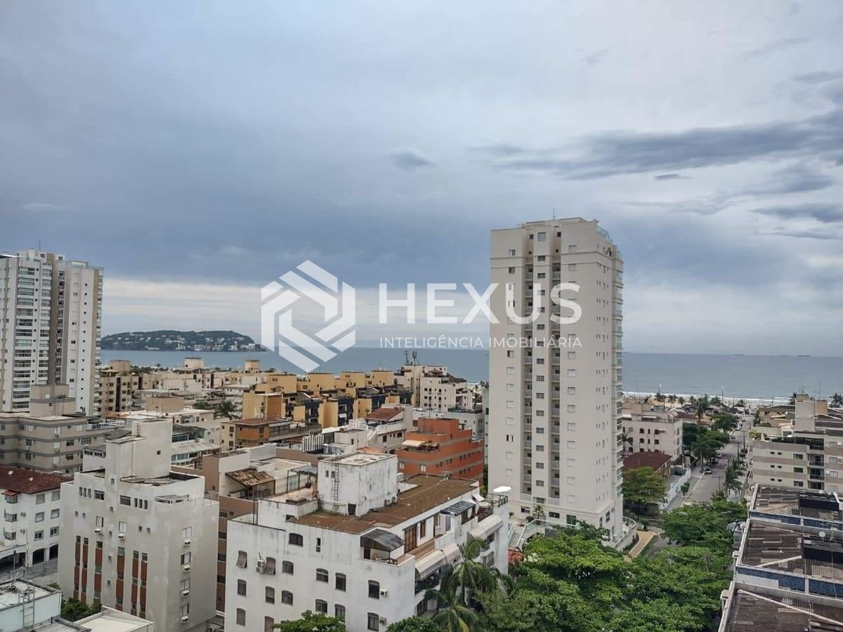 Foto 5 de Apartamento com varanda e lazer na Praia da Enseada, Guaruja