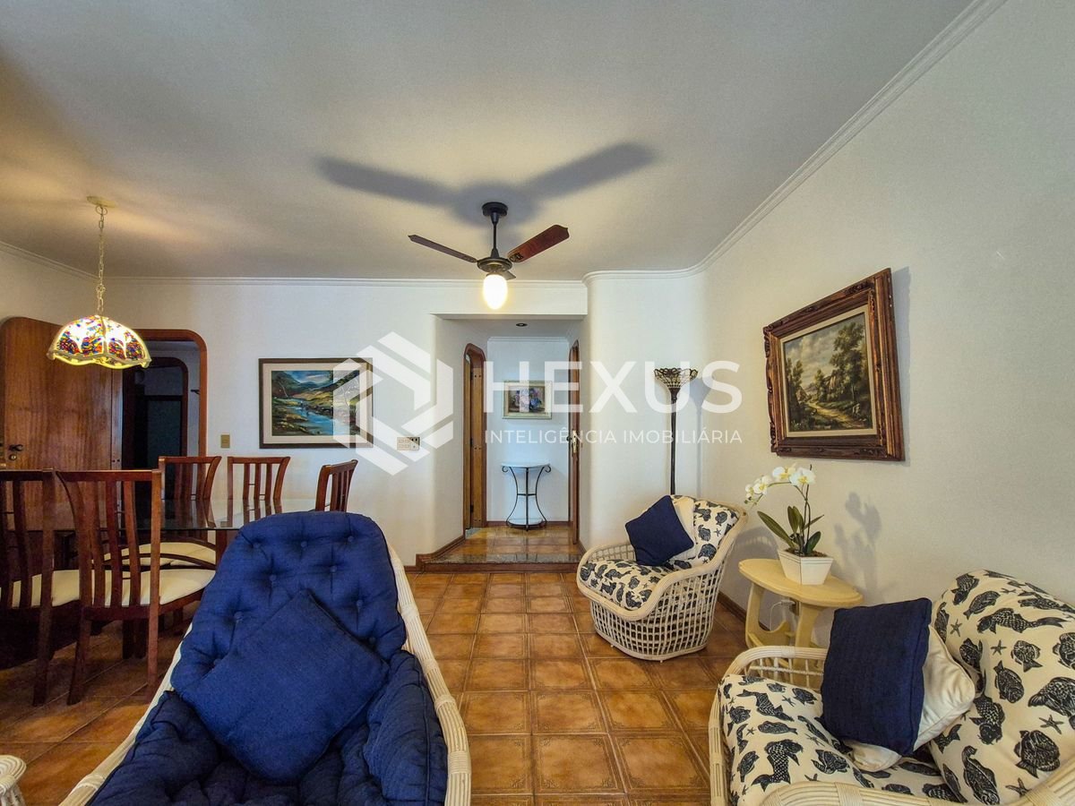 Foto 5 de Apartamento com varanda e lazer nas Pitangueiras, Guarujá