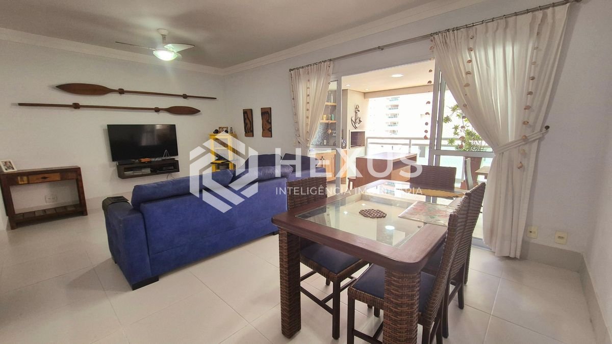 Foto 3 de Apartamento reformado com varanda gourmet e vista mar na Praia das Asturias, Guaruja