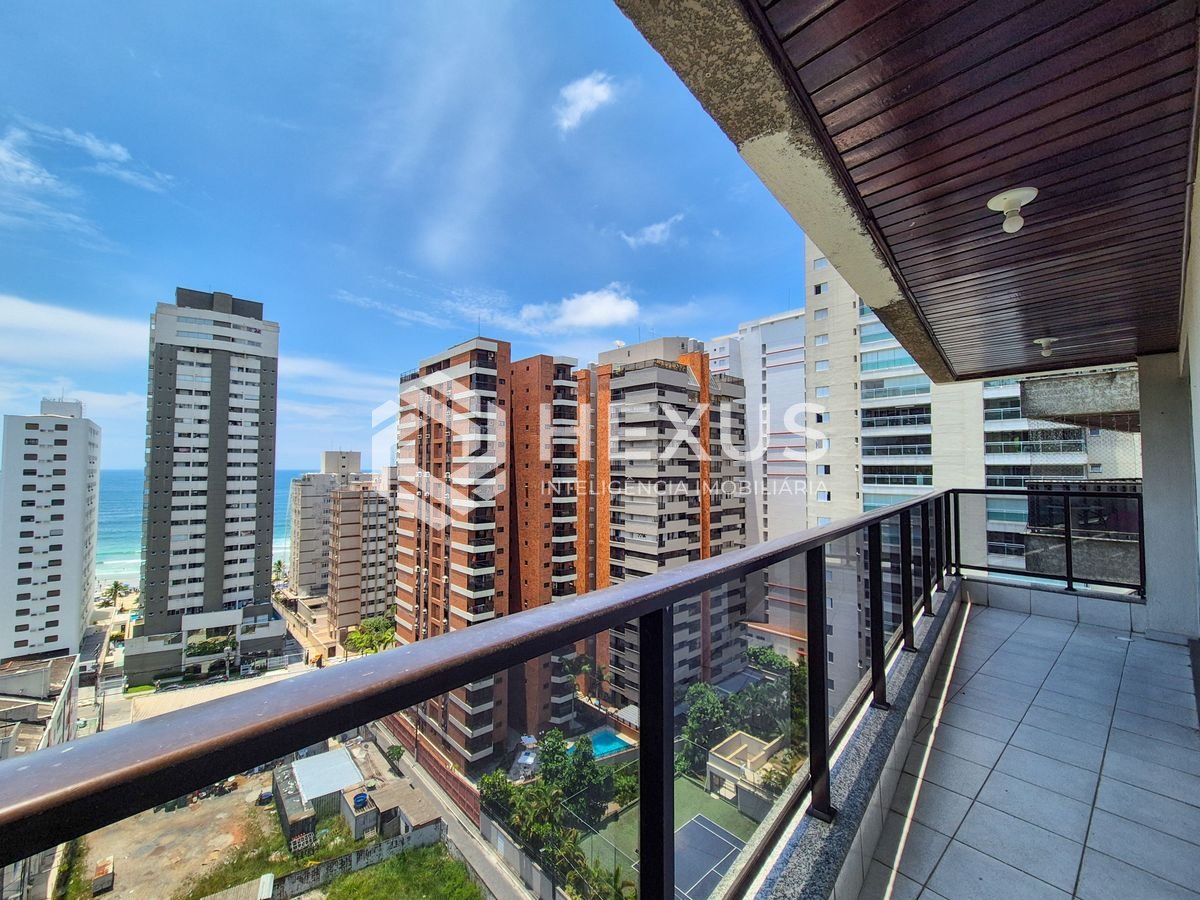 Foto 5 de Apartamento com varanda vista mar e lazer na Praia das Asturias, Guaruja