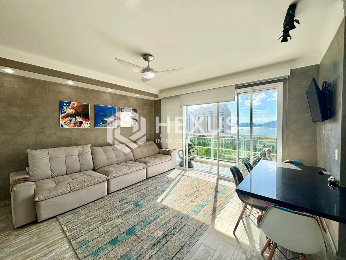 Foto 5 de Apartamento beira mar com varanda e lazer na Praia da Enseada, Guaruja