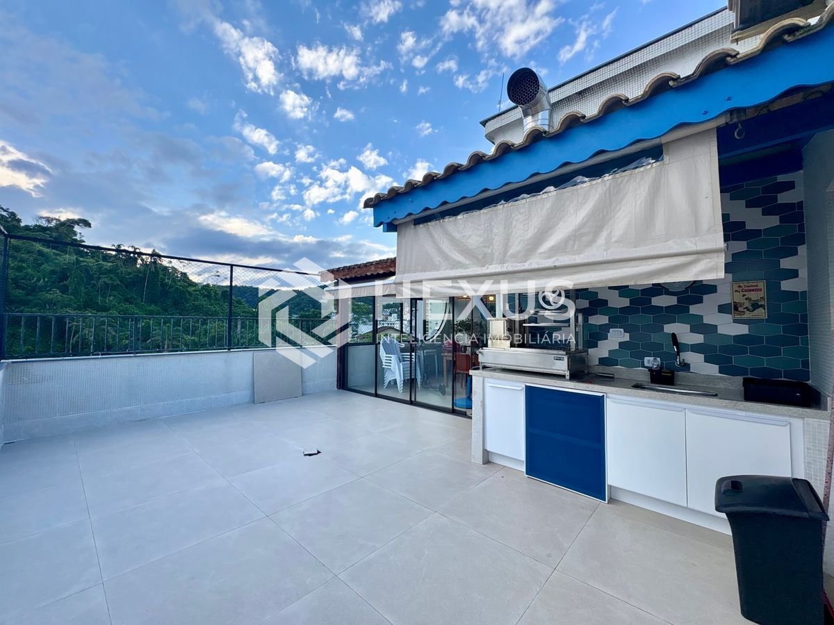 Foto 4 de Cobertura penthouse com varanda gourmet na Praia da Enseada, Guaruja