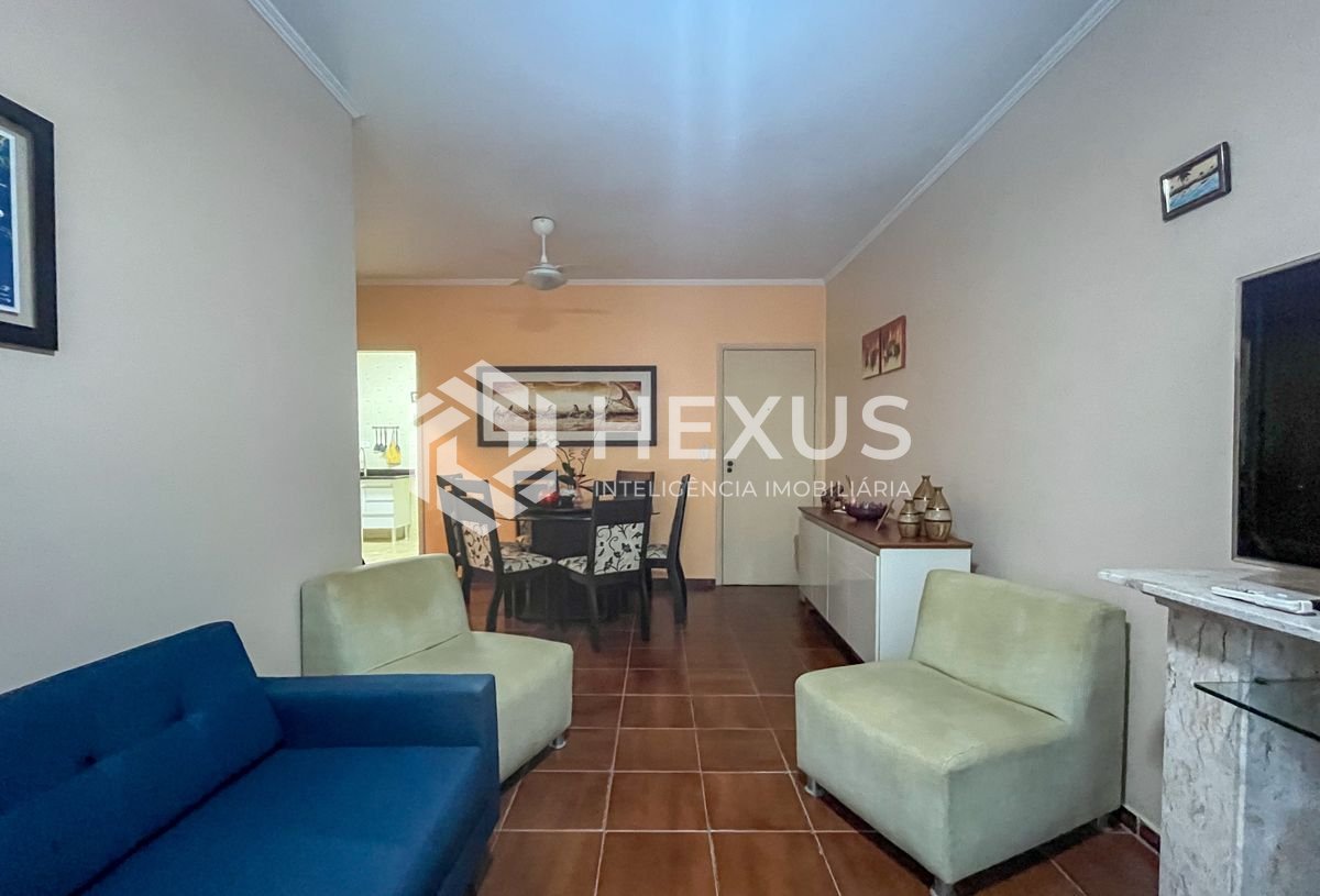 Foto 3 de Apartamento com varanda na Praia das Asturias, Guaruja