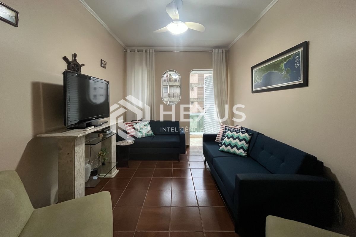 Foto 5 de Apartamento com varanda na Praia das Asturias, Guaruja