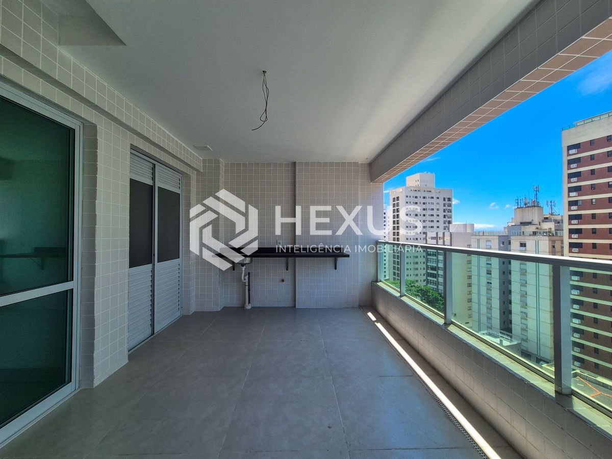 Foto 2 de Apartamento com varanda gourmet vista mar e lazer na Praia das Asturias, Guaruja