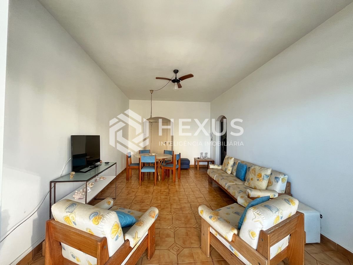Foto 4 de Apartamento frente mar com varanda na Praia das Pitangueiras, Guaruja