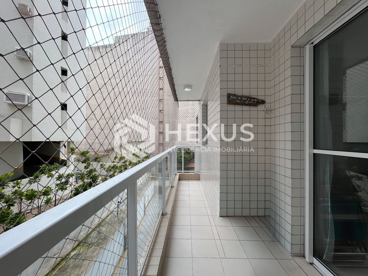 Foto 4 de Apartamento com varanda e lazer na Praia das Asturias, Guaruja