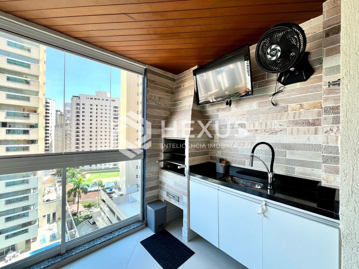 Foto 4 de Apartamento com varanda gourmet e lazer na Praia das Asturias, Guaruja