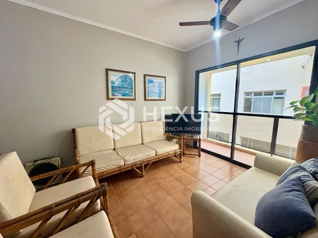 Foto 2 de Apartamento com varanda na Praia da Enseada, Guaruja