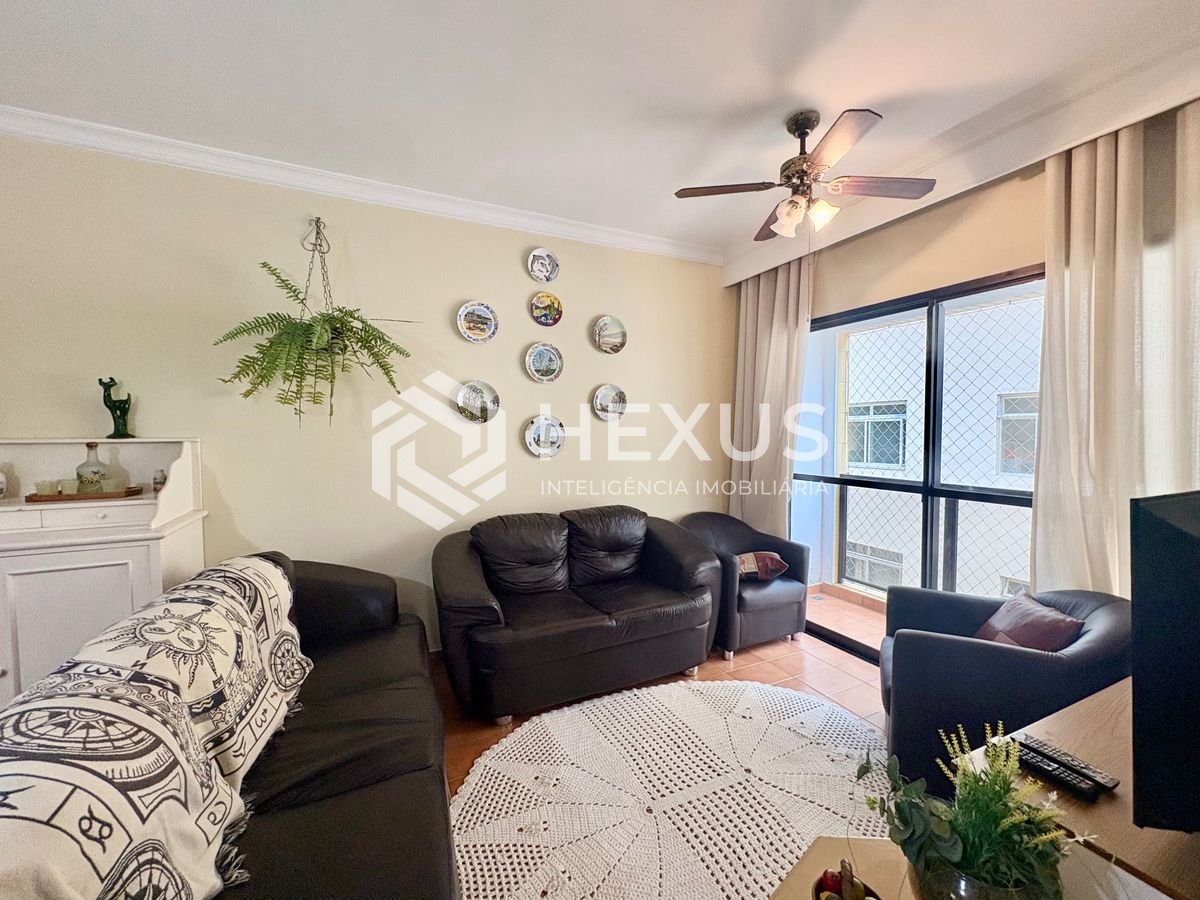Foto 4 de Apartamento com varanda na Praia da Enseada, Guaruja