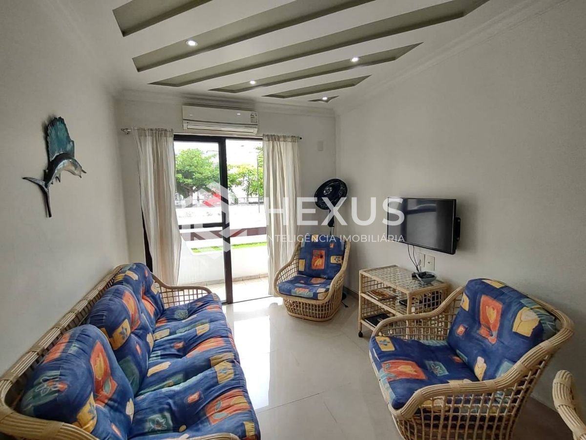Foto 5 de Apartamento com varanda e lazer na Praia da Enseada, Guaruja