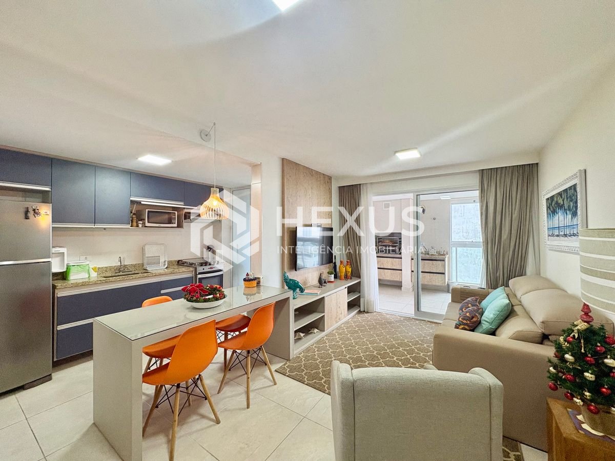 Foto 4 de Apartamento com varanda gourmet vista mar e lazer na beira mar na Praia da Enseada, Guaruja