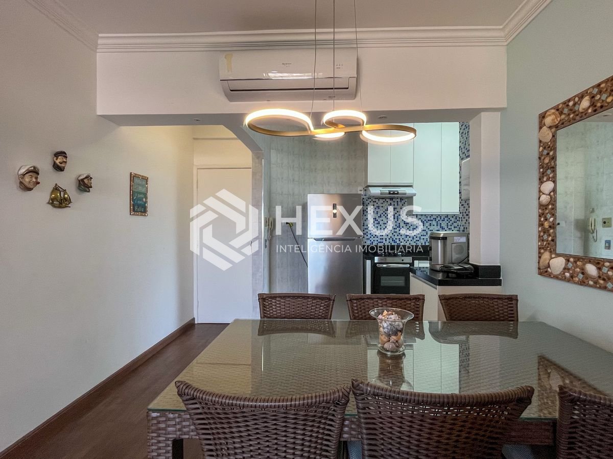 Foto 5 de Apartamento com varanda vista mar e lazer na beira mar da Praia da Enseada, Guaruja