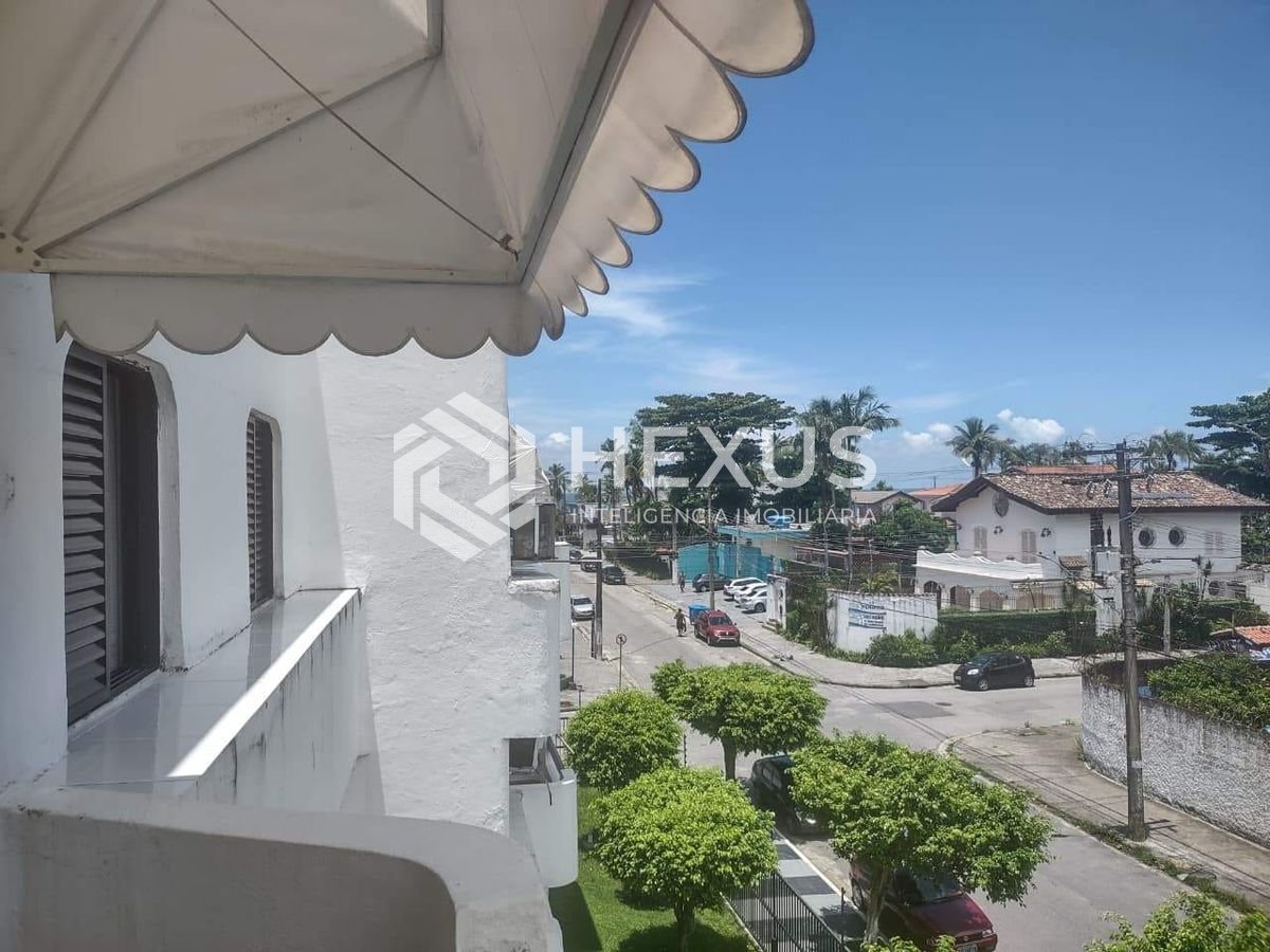Foto 4 de Apartamento com varanda e lazer na Praia da Enseada, Guaruja