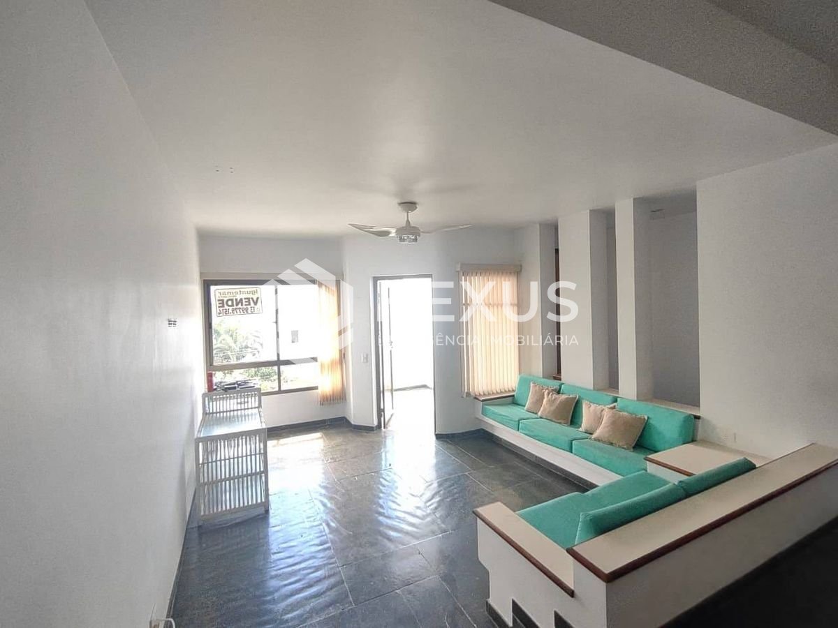 Foto 2 de Apartamento com varanda e lazer na Praia da Enseada, Guaruja