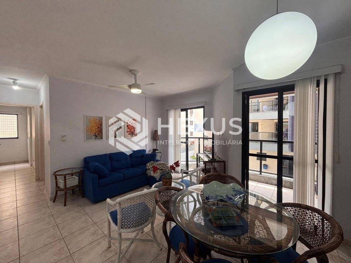 Foto 3 de Apartamento com varanda e lazer na Praia do Tombo, Guaruja