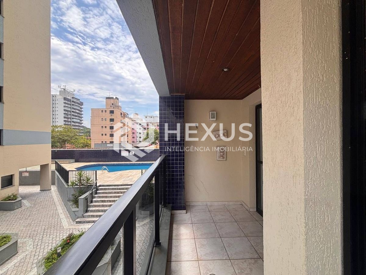 Foto 5 de Apartamento com varanda e lazer na Praia do Tombo, Guaruja