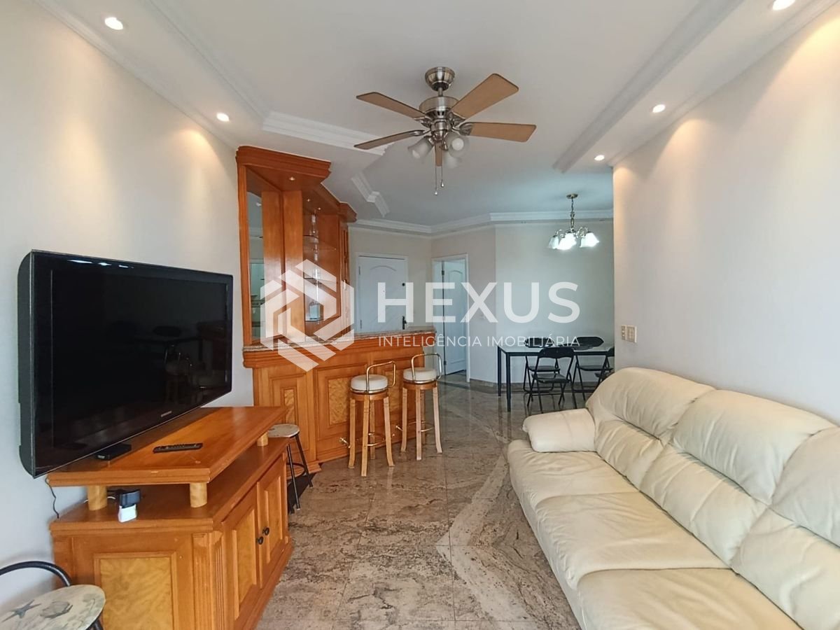 Foto 2 de Apartamento com varanda gourmet e vista mar na Praia da Enseada, Guaruja