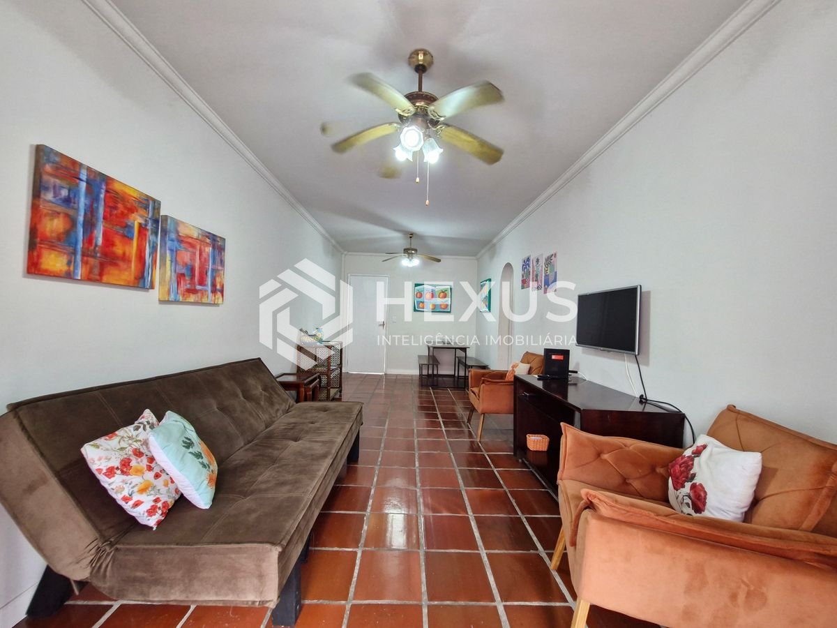 Foto 2 de Apartamento com varanda na Praia das Asturias, Guaruja