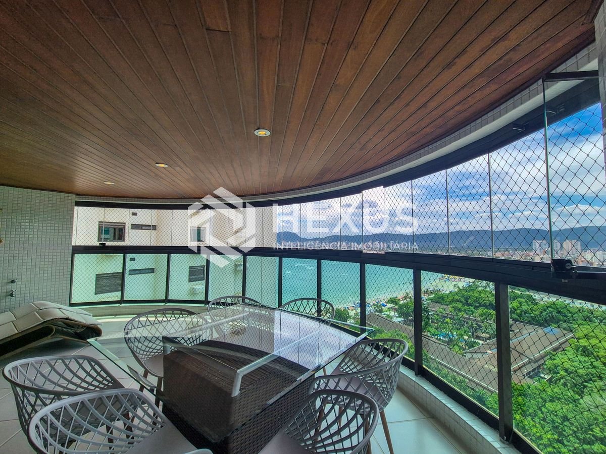Foto 5 de Apartamento frente mar com varanda gourmet e lazer na Praia da Enseada, Guaruja