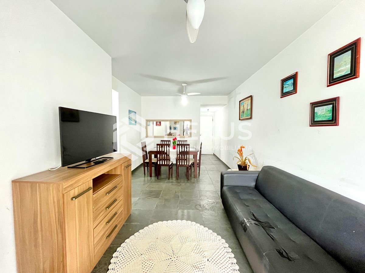 Foto 4 de Apartamento com varanda e lazer na Praia do Tombo, Guaruja