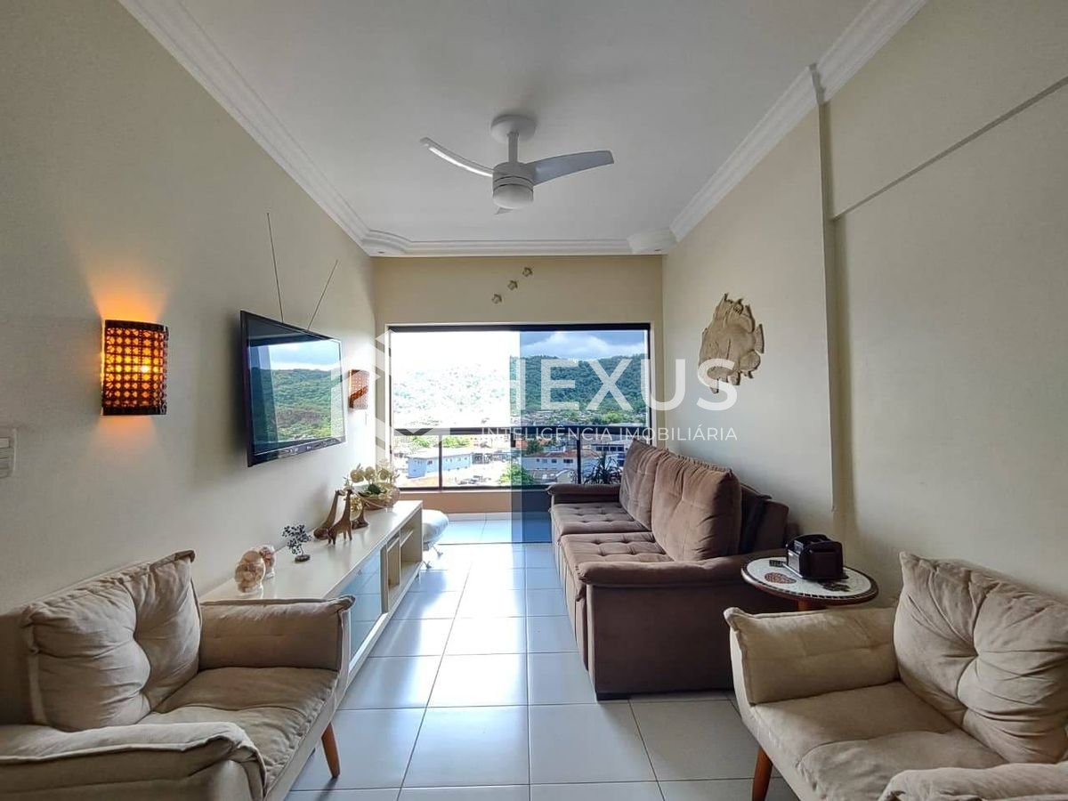 Foto 2 de Apartamento com varanda e lazer na Praia da Enseada, Guaruja