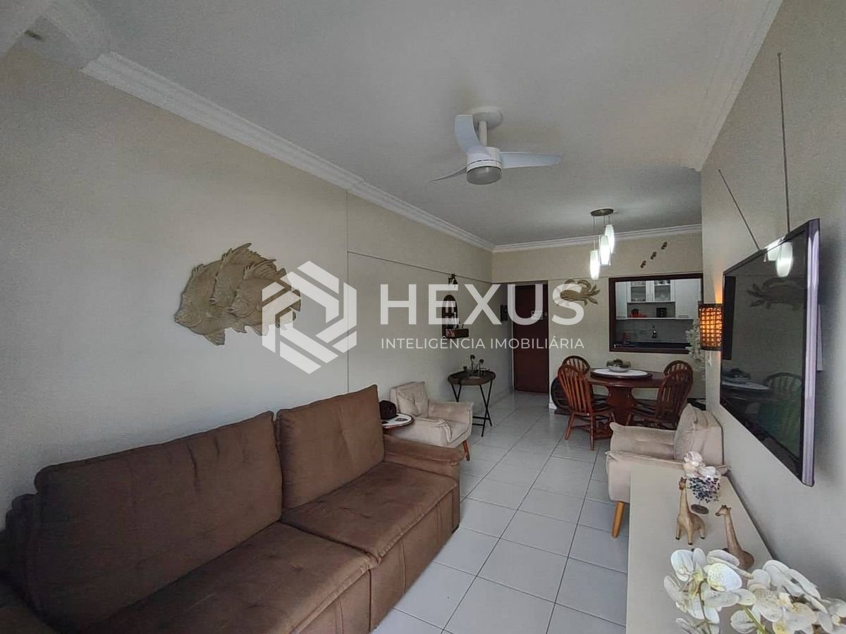 Foto 3 de Apartamento com varanda e lazer na Praia da Enseada, Guaruja