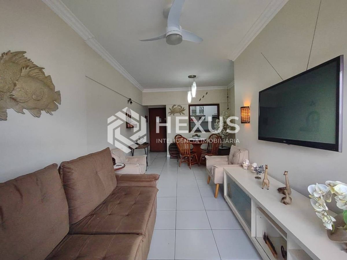Foto 4 de Apartamento com varanda e lazer na Praia da Enseada, Guaruja