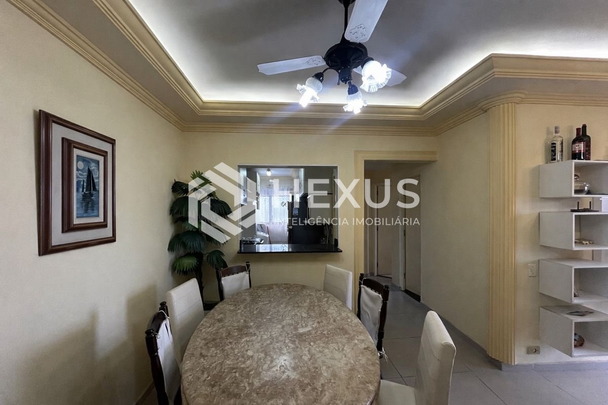 Foto 4 de Apartamento com varanda e lazer na Praia da Enseada, Guaruja