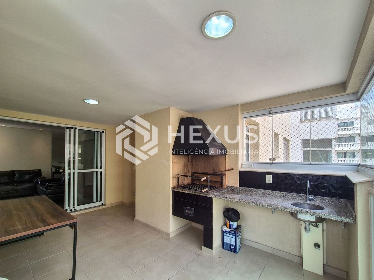 Foto 2 de Apartamento com varanda gourmet vista mar e lazer na Praia das Pitangueiras, Guaruja
