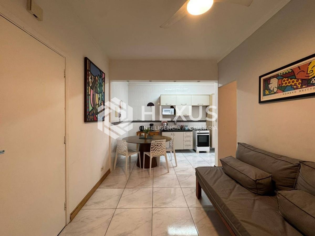 Foto 4 de Apartamento reformado com lazer na beira mar da Praia do Tombo, Guaruja