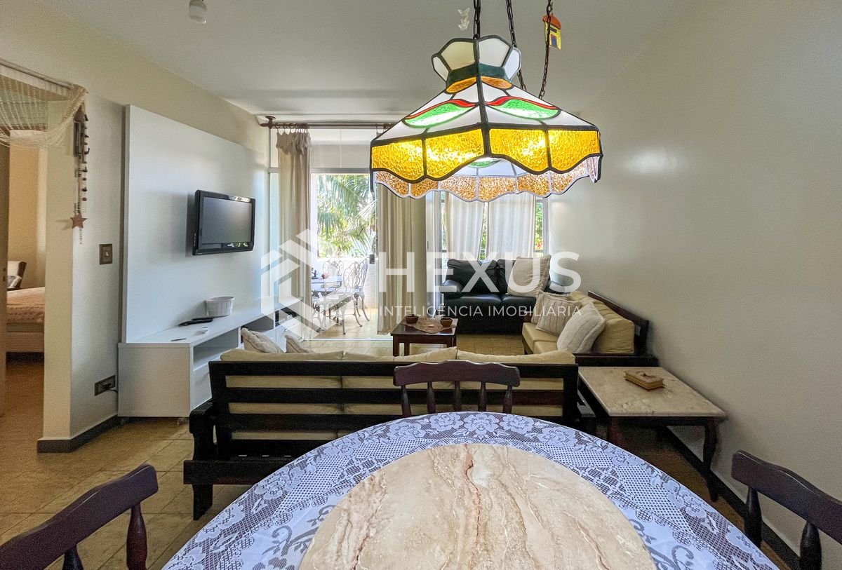 Foto 3 de Apartamento com varanda na quadra mar no Tombo, Guarujá