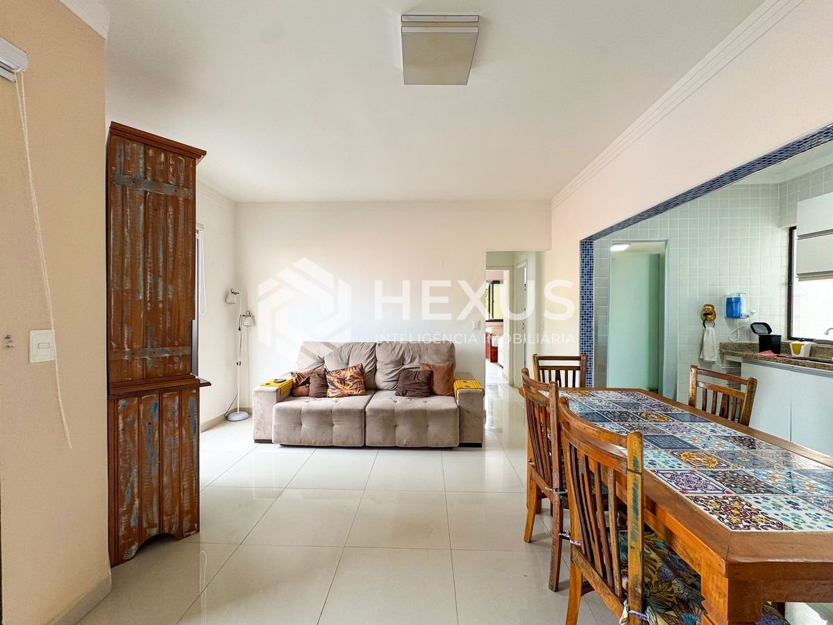 Foto 4 de Apartamento com varanda gourmet e lazer na Praia do Tombo, Guaruja