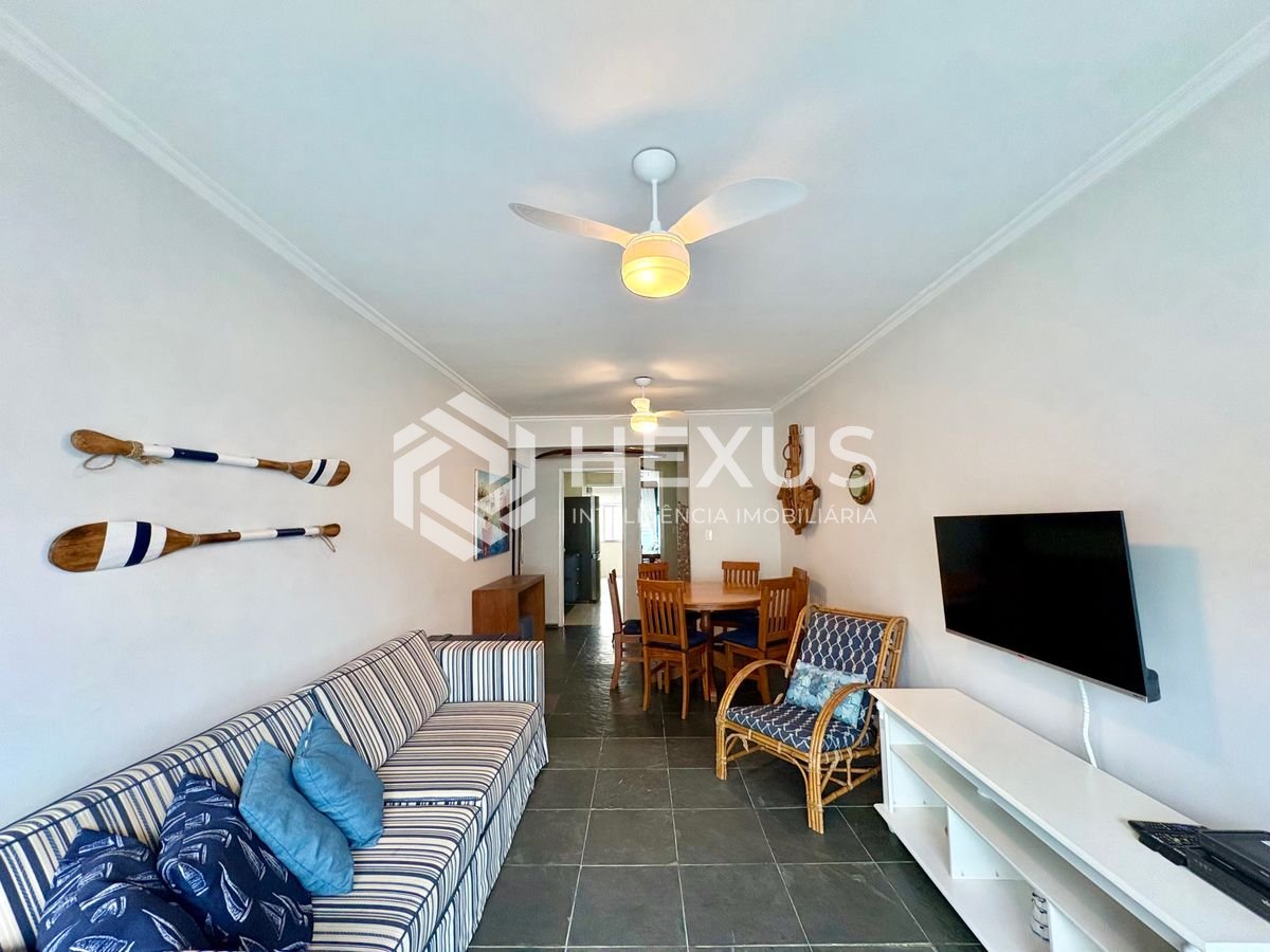 Foto 2 de Apartamento com varanda vista mar na Praia da Enseada, Guaruja