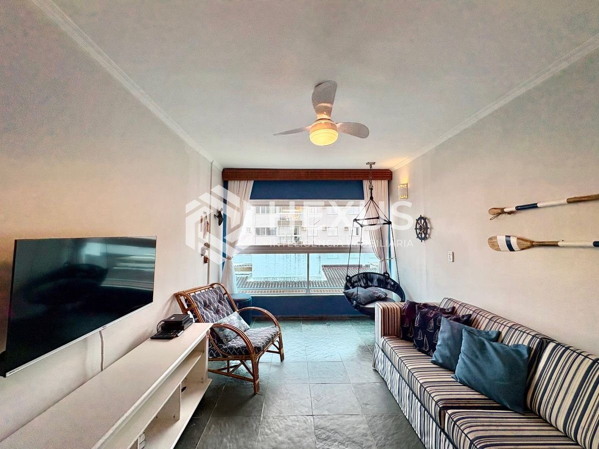 Foto 3 de Apartamento com varanda vista mar na Praia da Enseada, Guaruja