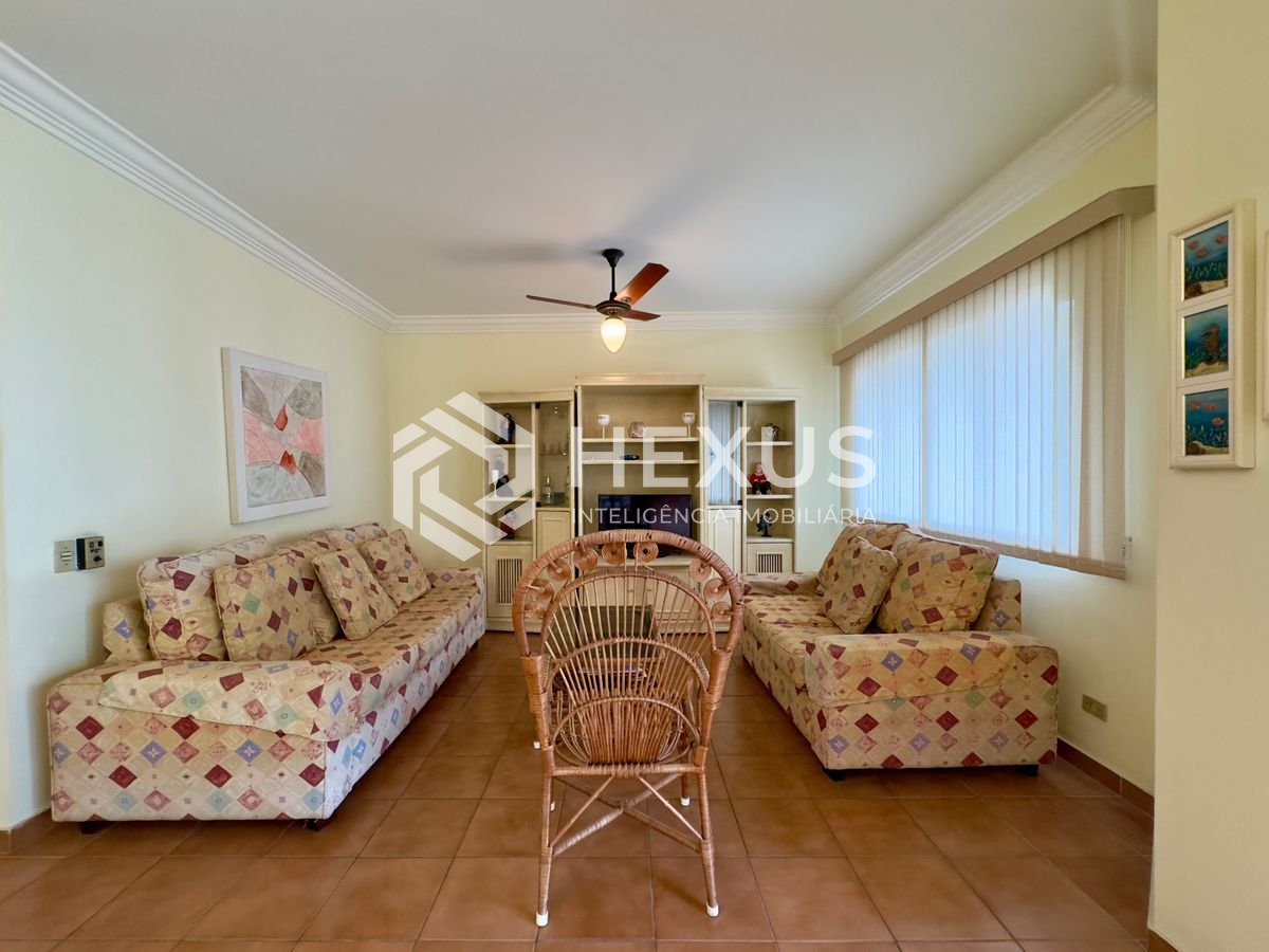 Foto 4 de Apartamento com varanda na Praia das Pitangueiras, Guaruja