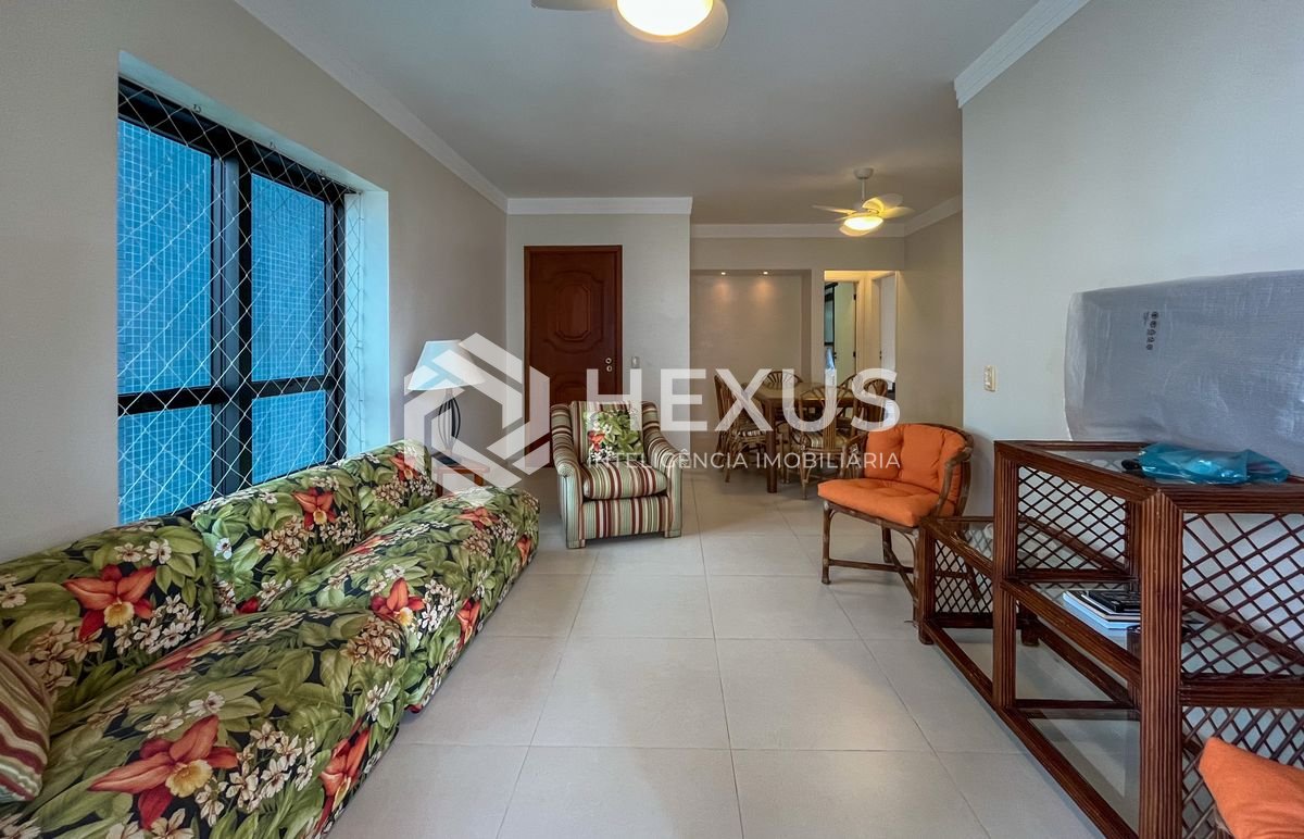 Foto 4 de Apartamento com varanda e lazer na Praia das Pitangueiras, Guaruja