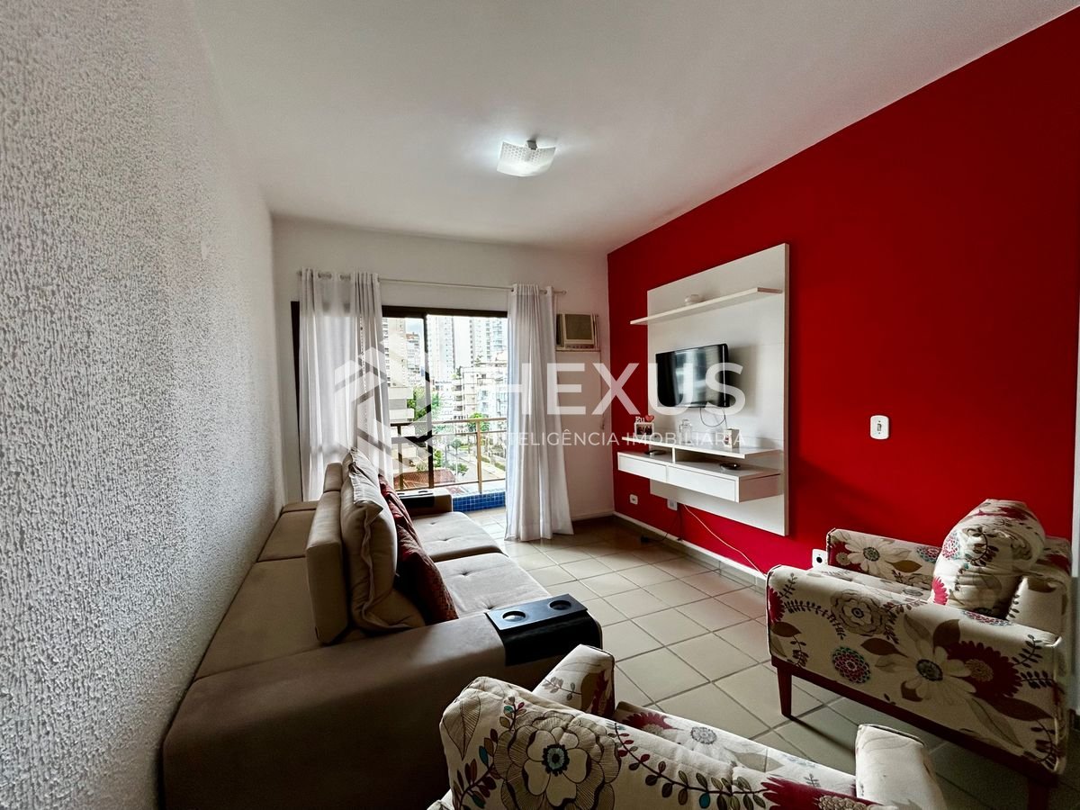 Foto 4 de Apartamento reformado com varanda e lazer na Enseada, Guarujá