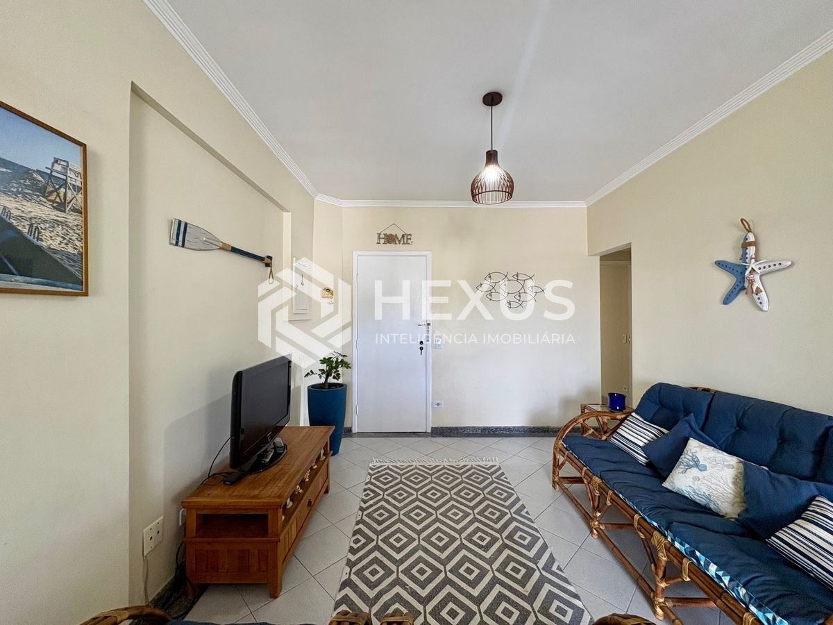 Foto 4 de Apartamento com varanda e lazer na Praia da Enseada, Guarujá