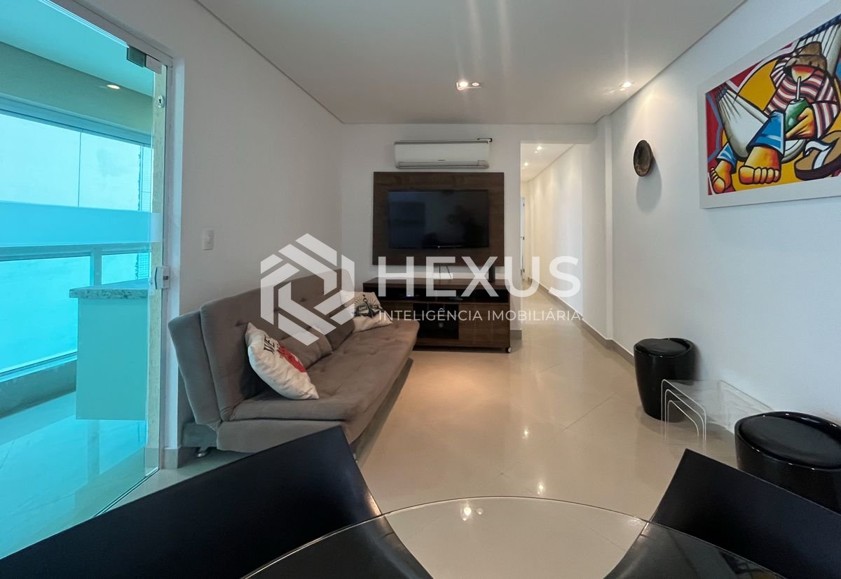 Foto 3 de Apartamento com varanda gourmet e lazer na Praia das Pitangueiras, Guaruja