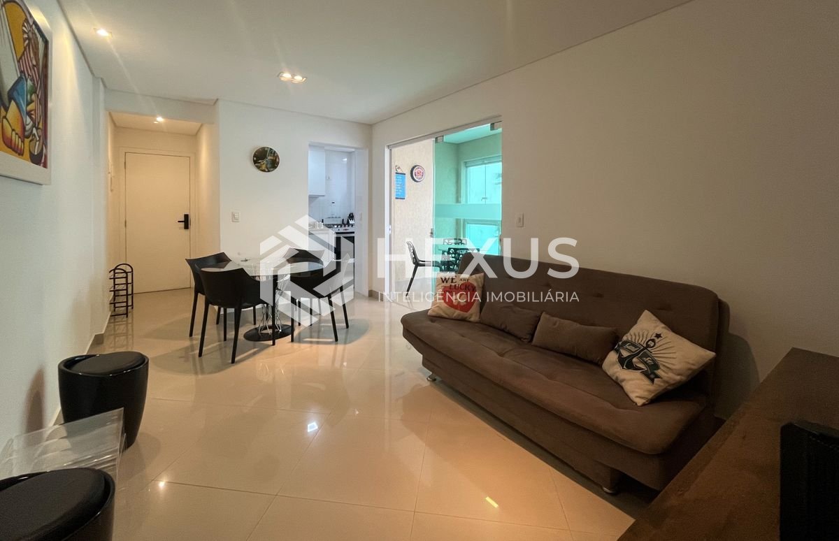 Foto 5 de Apartamento com varanda gourmet e lazer na Praia das Pitangueiras, Guaruja