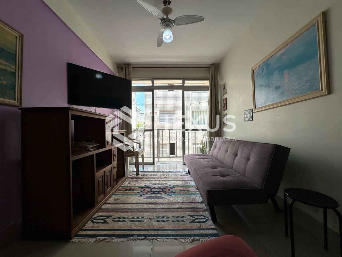 Foto 2 de Apartamento com varanda e lazer na Praia das Astúrias, Guarujá