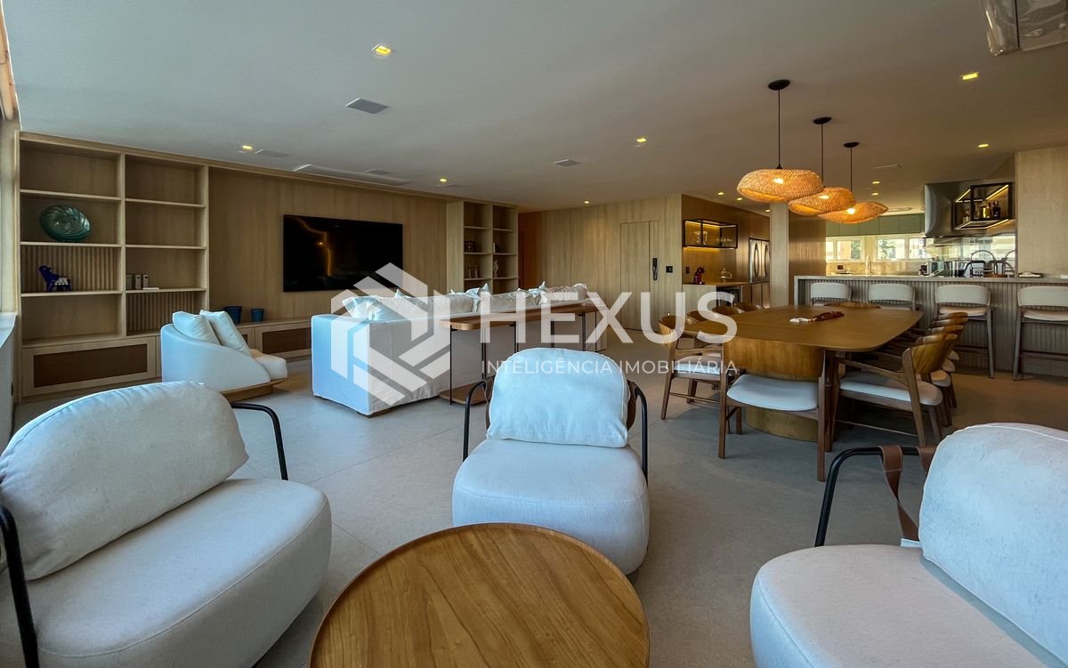 Foto 5 de Apartamento reformado frente mar e lazer na Praia das Pitangueiras, Guarujá