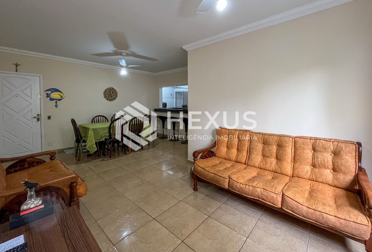 Foto 5 de Apartamento mobiliado com vista livre a uma quadra das Pitangueiras, Guarujá