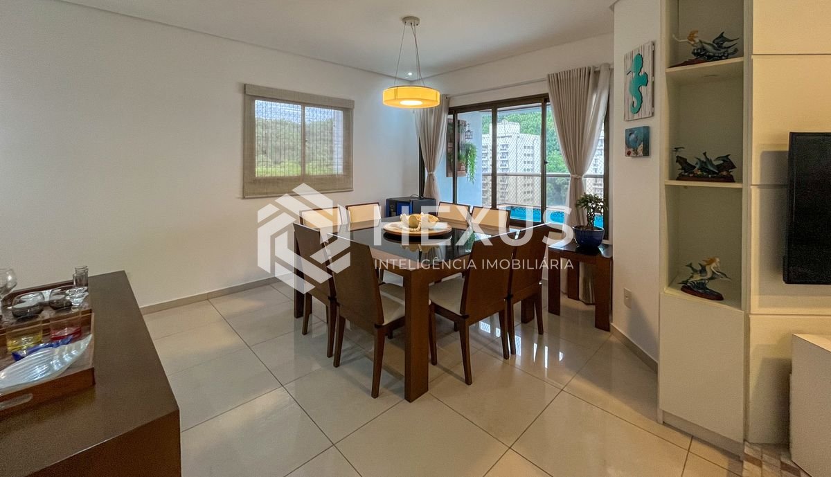 Foto 5 de Apartamento reformado com varanda gourmet vista mar e lazer nas Pitangueiras, Guarujá