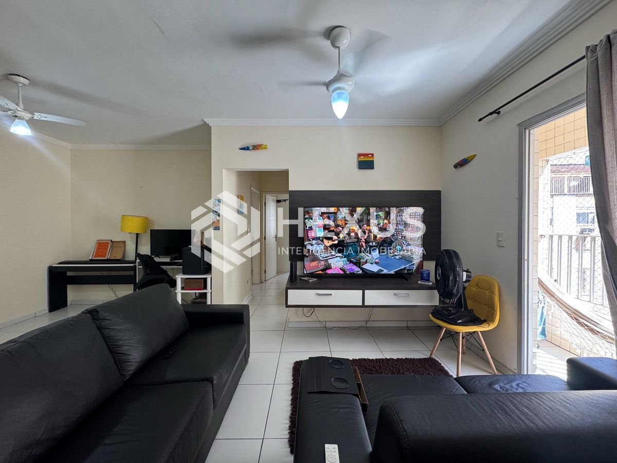 Foto 2 de Apartamento com varanda na Praia das Asturias, Guaruja
