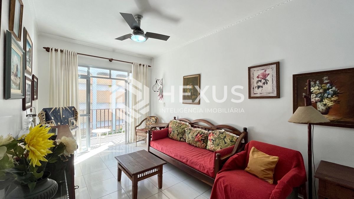 Foto 5 de Apartamento com varanda vista mar na beira mar da praia nas Pitangueiras, Guarujá