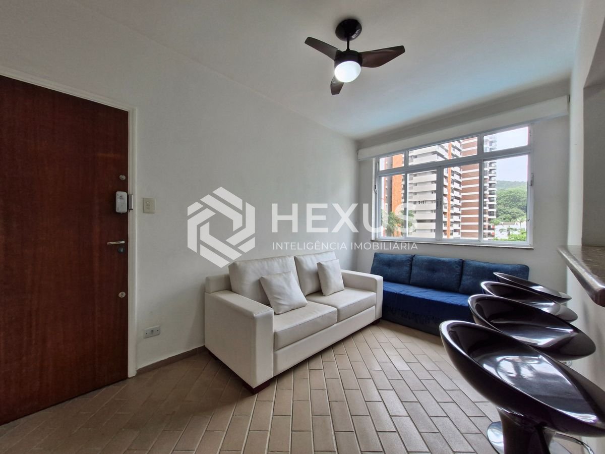 Foto 3 de Apartamento reformado beira mar com vista mar na Praia das Astúrias, Guarujá