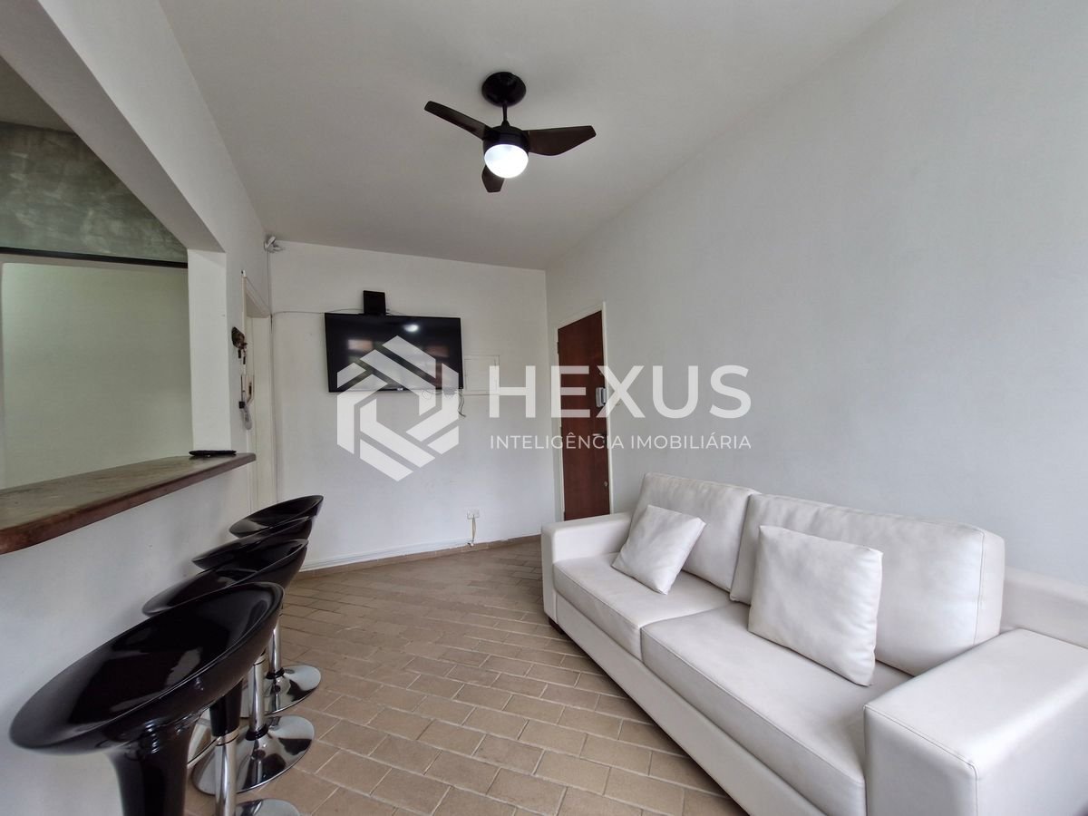 Foto 4 de Apartamento reformado beira mar com vista mar na Praia das Astúrias, Guarujá